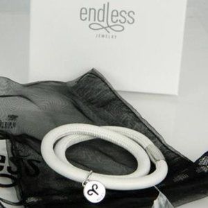 ENDLESS White Double 925 ARIES Charm Bracelet -6"